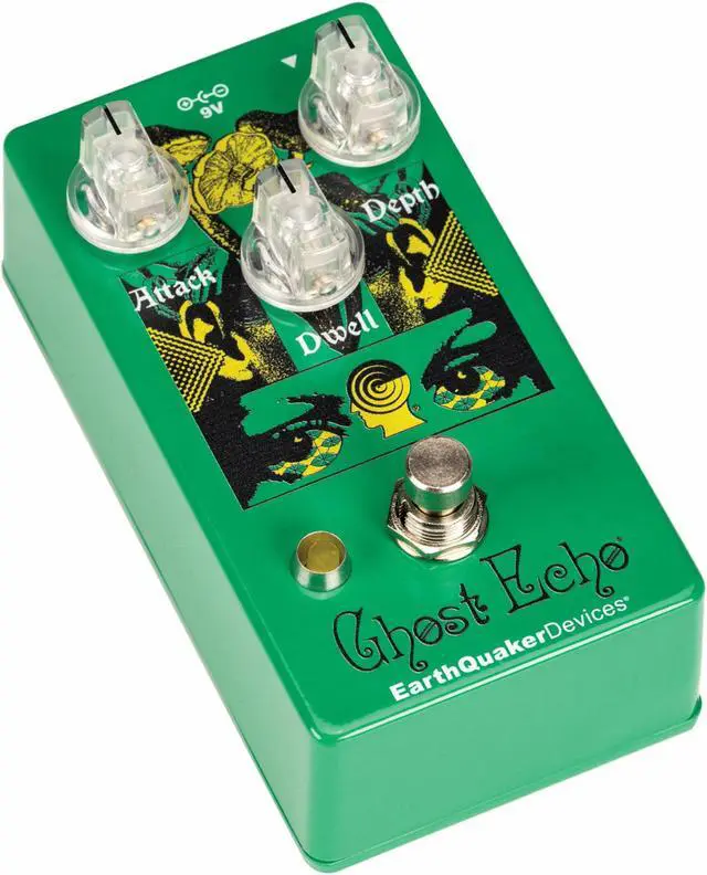 Alt view image 2 of 3 - EarthQuaker Devices Brain Dead Ghost Echo Voiced Reverb Guitar Pedal
