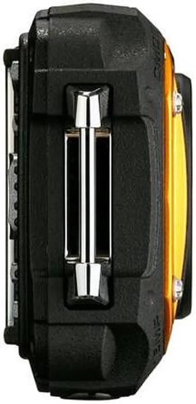 Alt view image 11 of 11 - Ricoh WG-80 Orange Waterproof Digital Camera Shockproof Freezeproof Crushproof