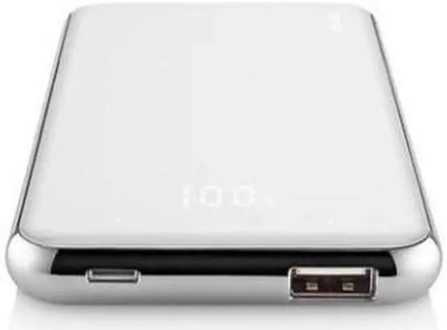Alt view image 2 of 6 - Ubio Labs Silhouette 6,000mAh Portable Power Bank (White)
