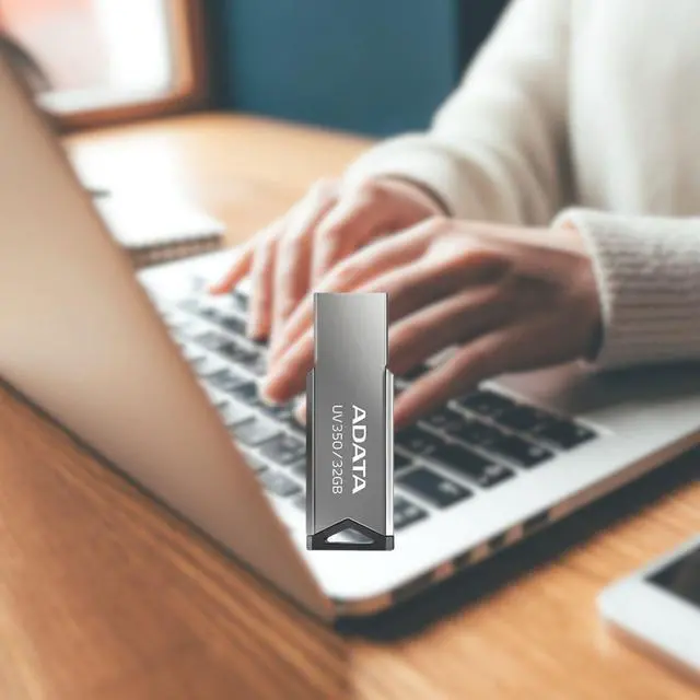 Alt view image 6 of 7 - ADATA 32GB Metal USB 3.2 Flash Drive  - AUV350 (20-pack)