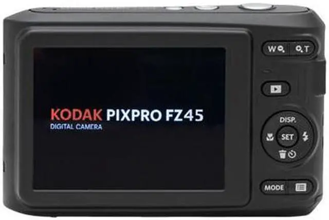 Alt view image 2 of 12 - Kodak PIXPRO FZ45 Friendly Zoom Digital Camera (Black)