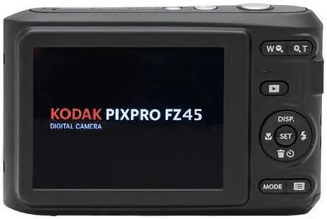 Alt view image 7 of 7 - Kodak PIXPRO FZ45 Friendly Zoom Digital Camera (Red) with SD Card, Case Bundle