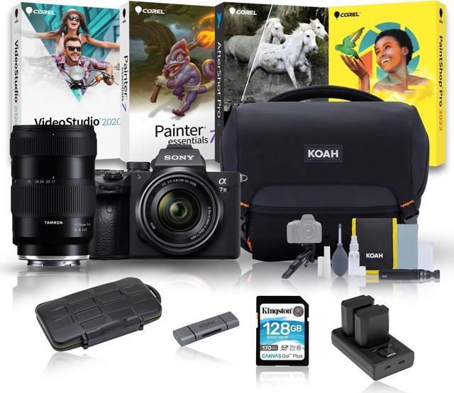 Main image of Sony Alpha a7 III Full Frame Mirrorless Digital Camera with 28-70mm and AFA068S700 17-50mm Lenses