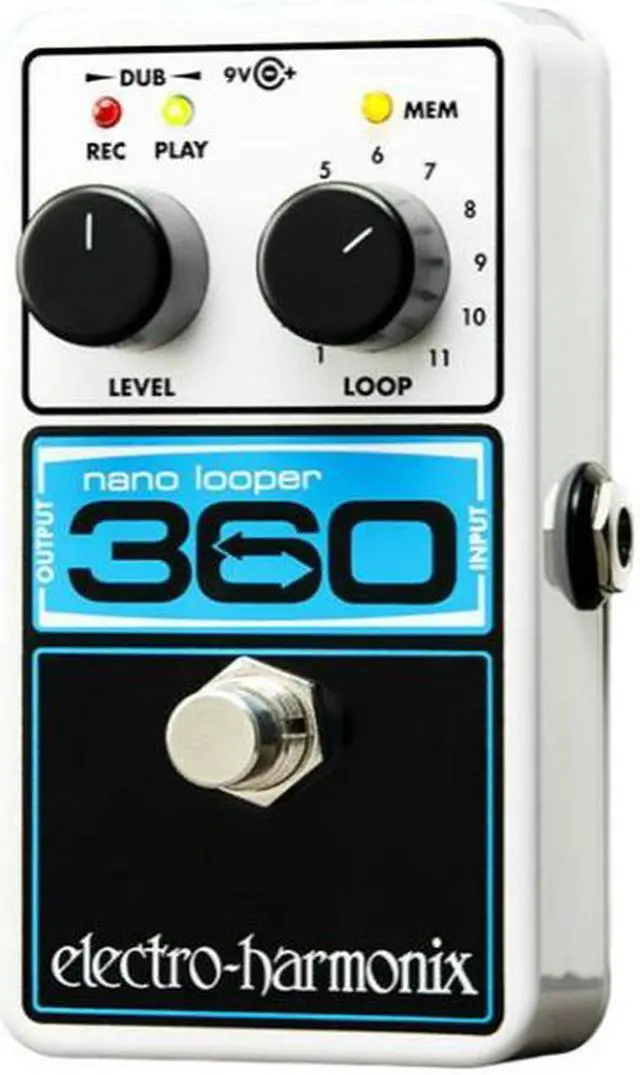 Alt view image 13 of 16 - Electro-Harmonix Nano Looper 360 Delay & Looper Pedal