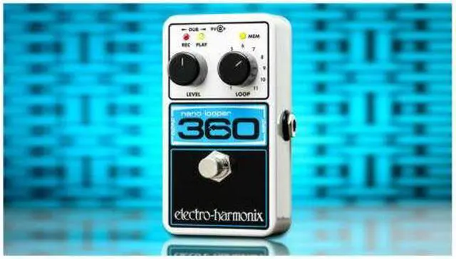 Alt view image 16 of 16 - Electro-Harmonix Nano Looper 360 Delay & Looper Pedal