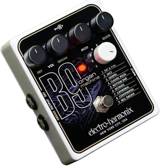 Alt view image 12 of 15 - Electro-Harmonix B9 Organ Machine Guitar Effect Pedal