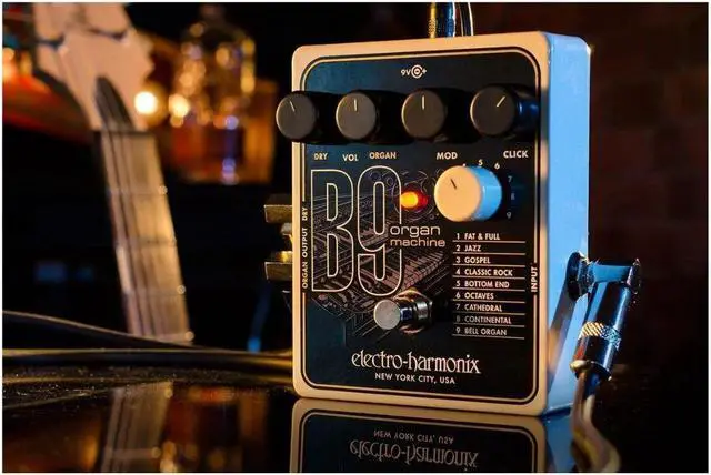 Alt view image 15 of 15 - Electro-Harmonix B9 Organ Machine Guitar Effect Pedal