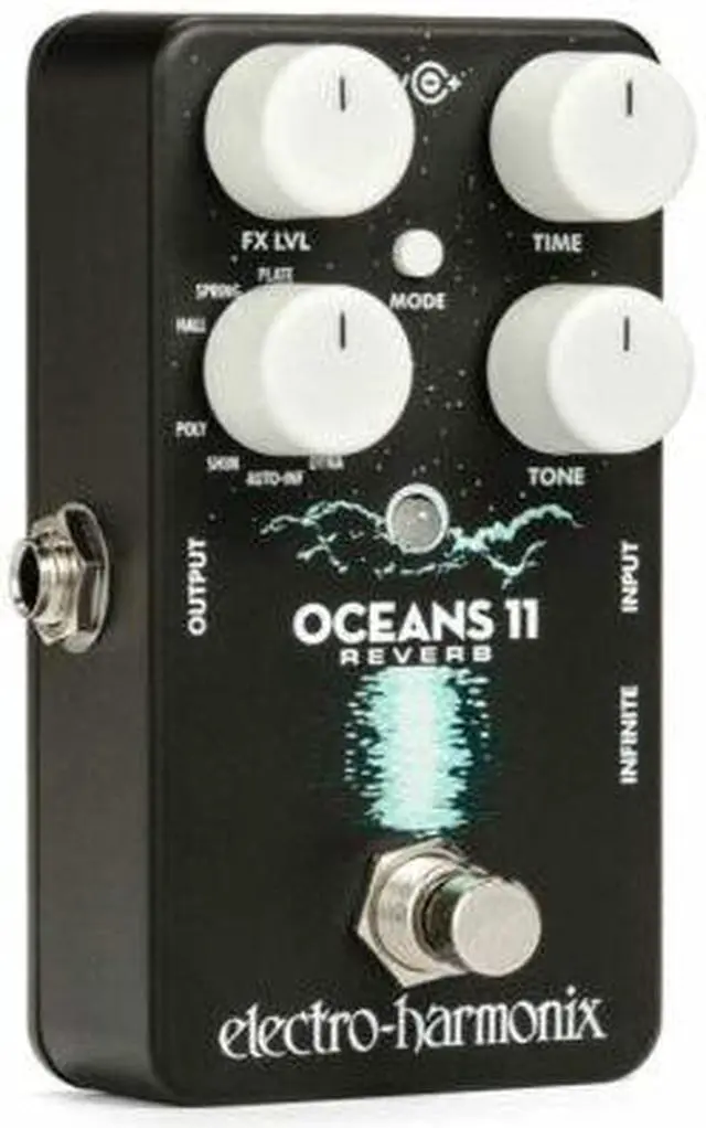 Alt view image 4 of 7 - Electro-Harmonix Oceans 11 Reverb Pedal for Electric Guitar