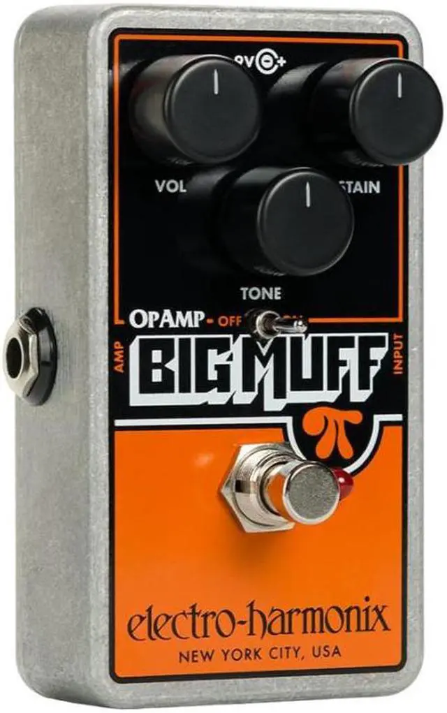 Alt view image 7 of 19 - Electro-Harmonix Op-Amp Big Muff Pi Distortion/Sustainer Effects Pedal