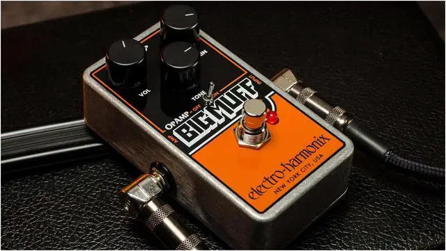 Alt view image 11 of 19 - Electro-Harmonix Op-Amp Big Muff Pi Distortion/Sustainer Effects Pedal