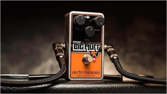 Alt view image 12 of 19 - Electro-Harmonix Op-Amp Big Muff Pi Distortion/Sustainer Effects Pedal
