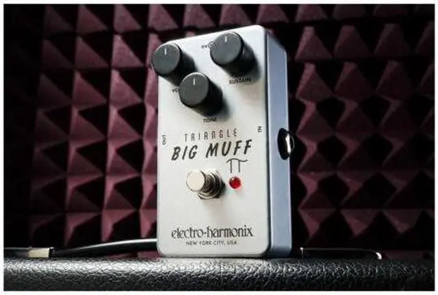 Alt view image 6 of 14 - Electro-Harmonix Triangle Big Muff Reissued Fuzz Pedal