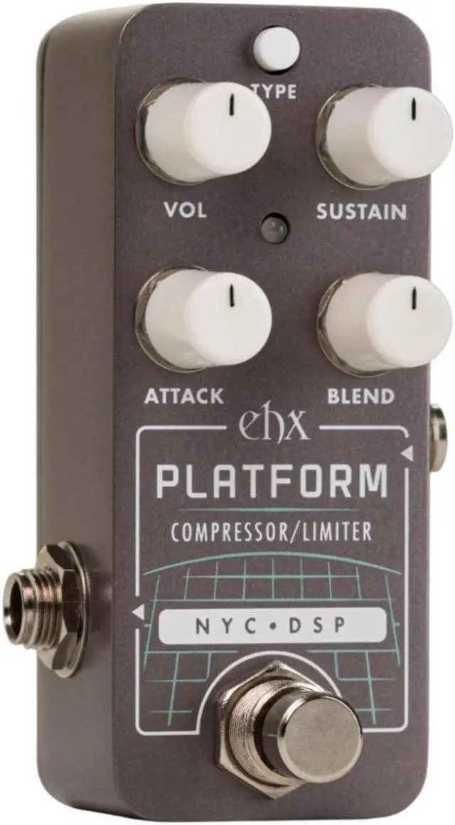 Alt view image 2 of 7 - Electro-Harmonix Pico Platform Powerful Studio-Style Compressor/Limiter Pedal