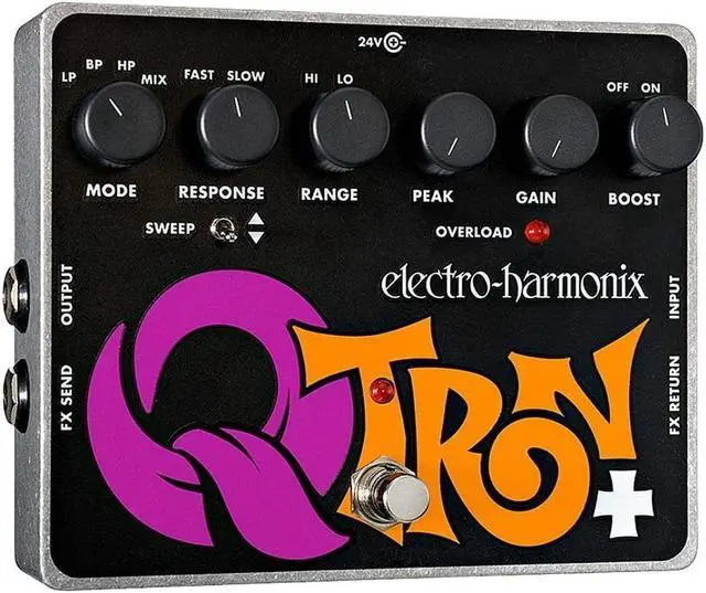Main image of Electro-Harmonix Q-Tron Plus Envelope Filter Pedal with Effects Loop #Q-TRON+