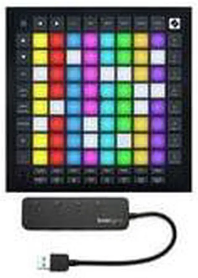 Alt view image 3 of 7 - Novation Launchpad Pro MK3 USB MIDI Ableton Live Controller & 4-Port USB 3.0 Hub