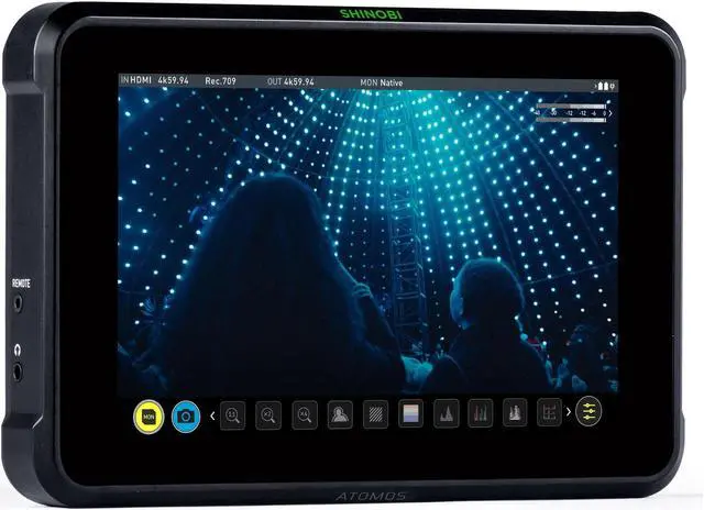 Alt view image 5 of 7 - Atomos Shinobi 7-Inch 4K HDMI HDR Photo and Video Monitor Bundle with Power Kit