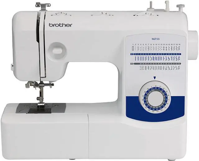 Alt view image 7 of 7 - Brother MZ53 Mechanical Sewing Machine (Certified Refurbished)+GDMINLO Multipurpose Sewing Clips for Quilting and Crafts