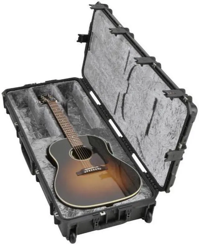 Alt view image 4 of 7 - SKB iSeries Waterproof Acoustic Guitar Case