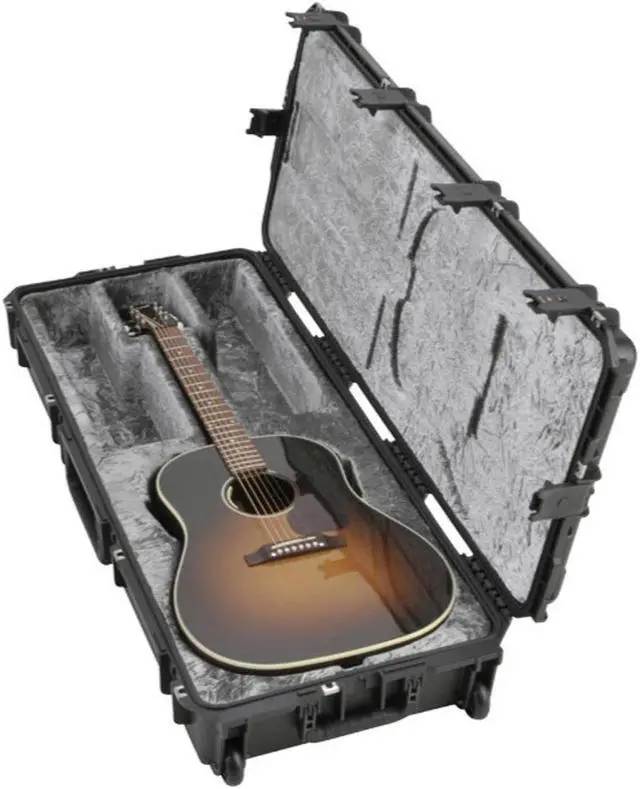 Alt view image 7 of 7 - SKB iSeries Waterproof Acoustic Guitar Case