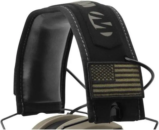 Alt view image 3 of 4 - Walker's Razor Slim Ultra Low Profile Compact Design Earmuffs (FDE) 8-Pack