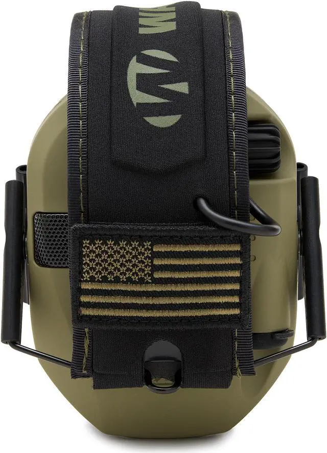 Alt view image 6 of 7 - Walkers Razor Slim Electronic Muff (OD GRN Patriot)