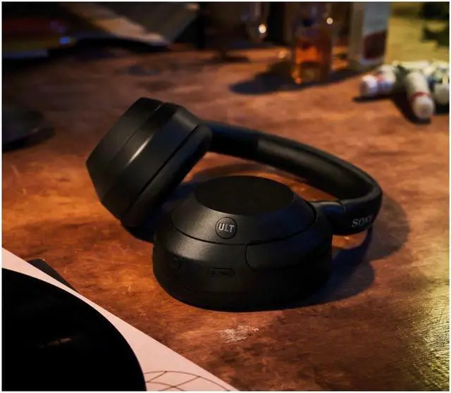 Alt view image 7 of 7 - Sony ULT WEAR Over-Ear Headphones Wireless Noise Canceling in Black - WHULT900NB