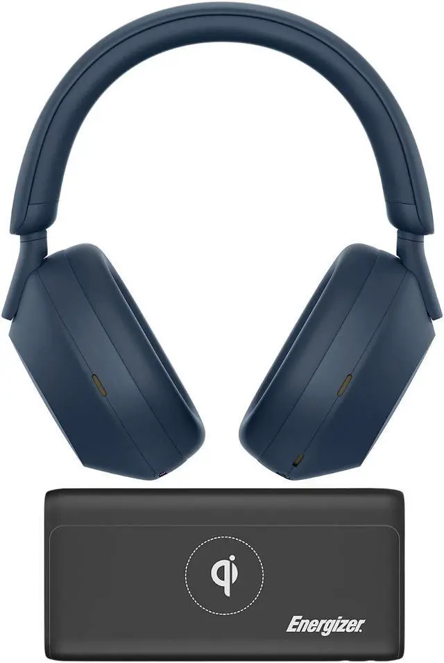 Main image of Sony WH-1000XM5 Wireless Noise Cancelling Headphones Over-Ear Headset Bundle