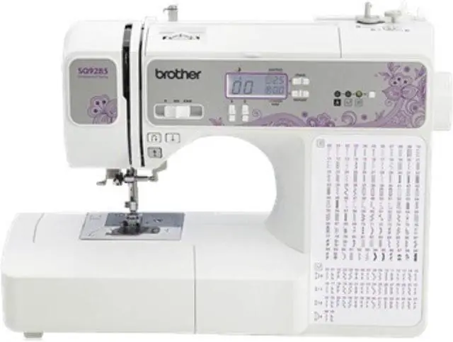 Alt view image 2 of 6 - Brother SQ9285 Computerized Sewing and Quilting Machine with Wide Table, Certified Refurbished