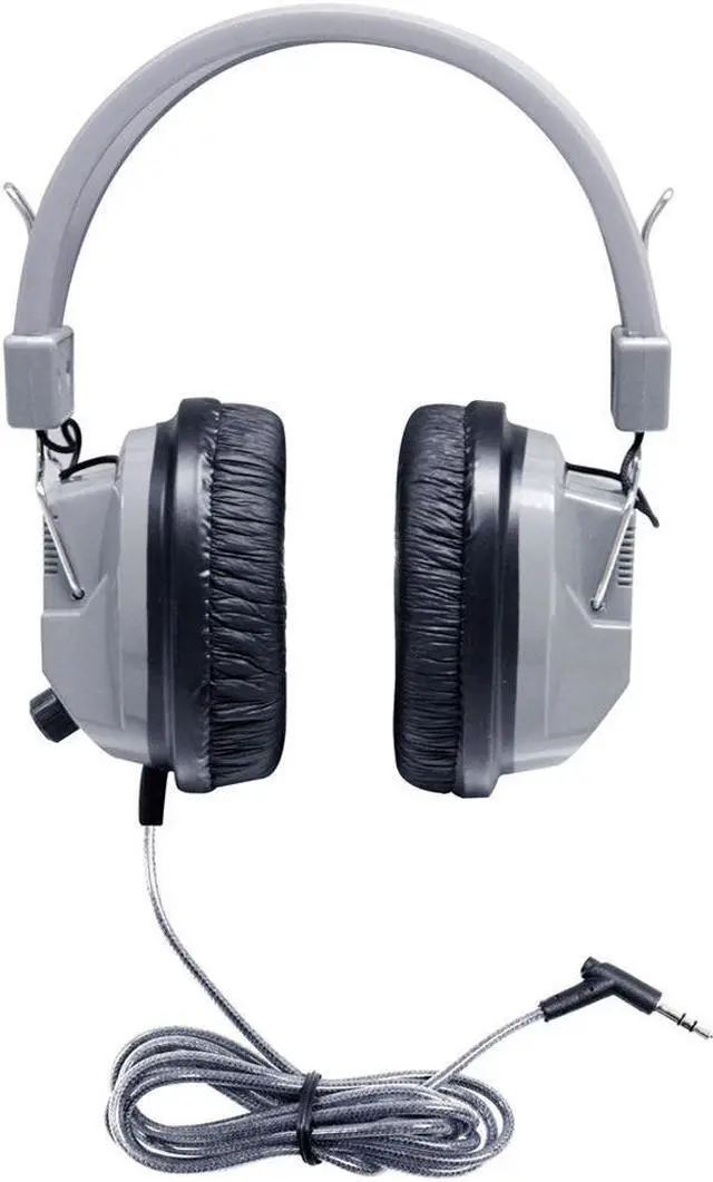 Alt view image 3 of 7 - Hamilton Buhl SC-7V SchoolMate Deluxe Headphones (3-Pack) with Accessory Bundle