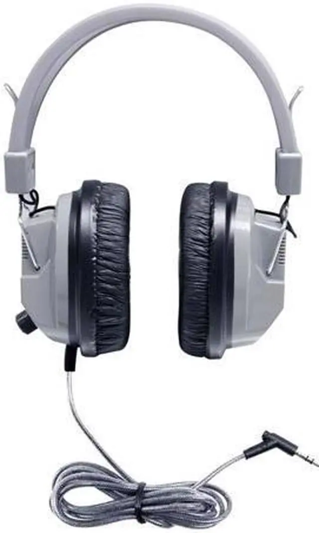 Alt view image 4 of 7 - Hamilton Buhl SC-7V SchoolMate Deluxe Headphones (3-Pack) with Accessory Bundle