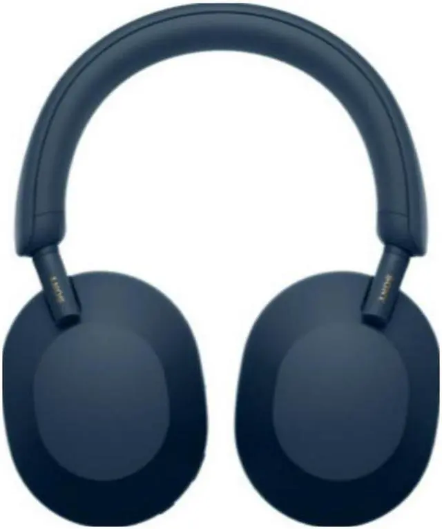 Alt view image 16 of 18 - Sony WH-1000XM5 Noise-Canceling Wireless Over-Ear Headphones (Blue)