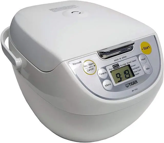 Alt view image 5 of 7 - Tiger 10 Cups Microcomputer Rice Cooker/Warmer/Slow Cooker