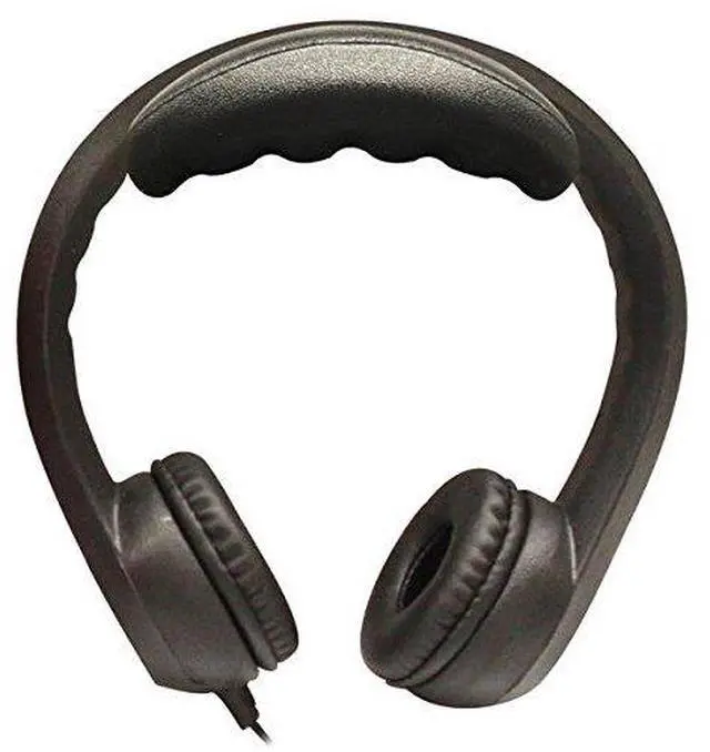 Alt view image 5 of 7 - HamiltonBuhl KIDS-BLK Flex-Phones™ Virtually Indestructible Foam Headphones – Black