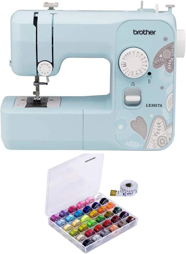 Main image of Brother RLX3817A 17-Stitch Sewing Machine with Threads Set (Refurbished)