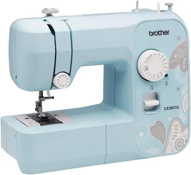Alt view image 4 of 7 - Brother RLX3817A 17-Stitch Sewing Machine with Threads Set (Refurbished)