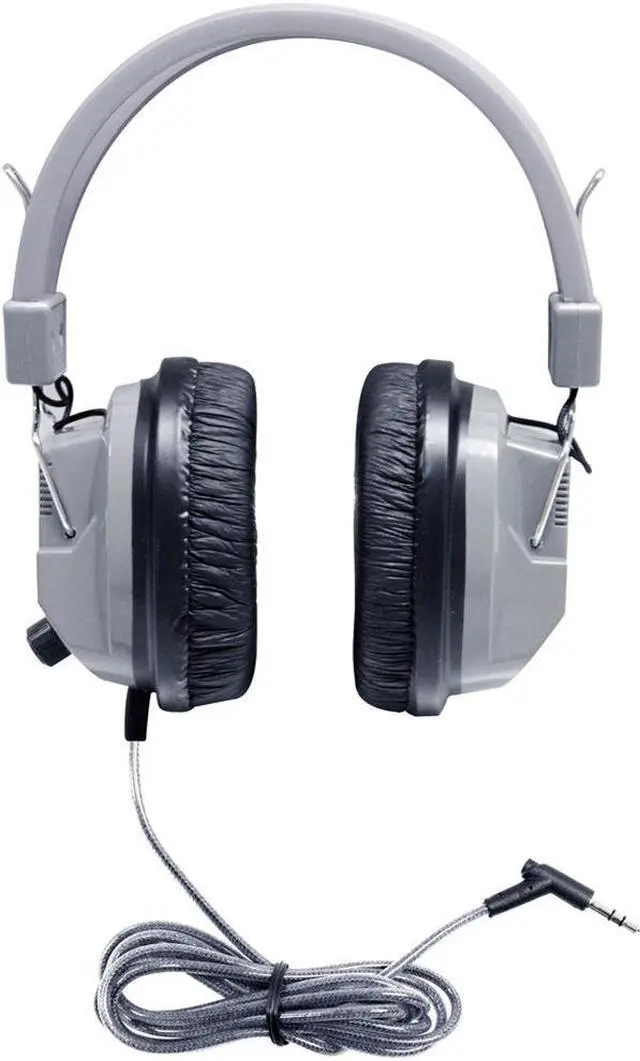 Alt view image 2 of 2 - Hamilton Buhl SC-7V SchoolMate Deluxe Stereo Headphones with Volume Control