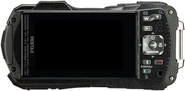 Alt view image 5 of 6 - PENTAX WG-90 Compact Camera, Black w. Accessory Cleaning Kit Bag and SanDisk 64GB Ultra SDXC UHS-I Memory Card