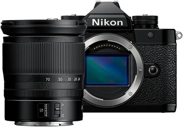 Alt view image 11 of 17 - Nikon Z f with Zoom Lens | Full-Frame Mirrorless Stills/Video Camera with 24-70mm f/4 Lens (International Version)