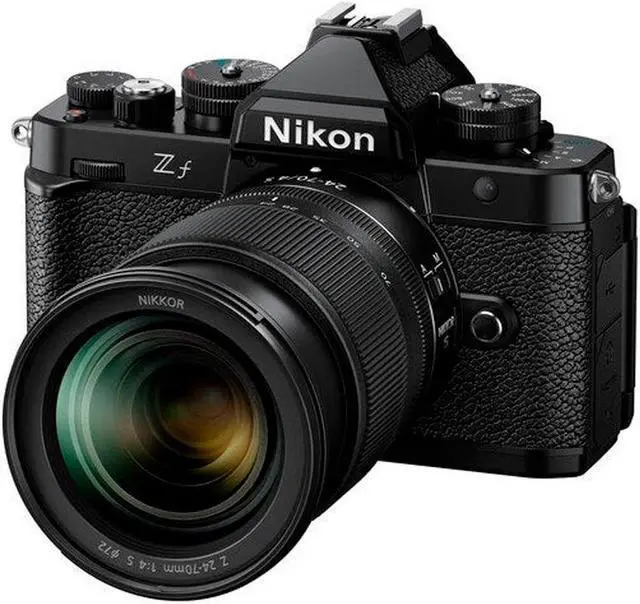Alt view image 17 of 17 - Nikon Z f with Zoom Lens | Full-Frame Mirrorless Stills/Video Camera with 24-70mm f/4 Lens (International Version)