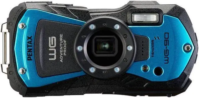 Main image of Ricoh Imaging PENTAX WG-90 All Weather Adventure Compact Camera Blue