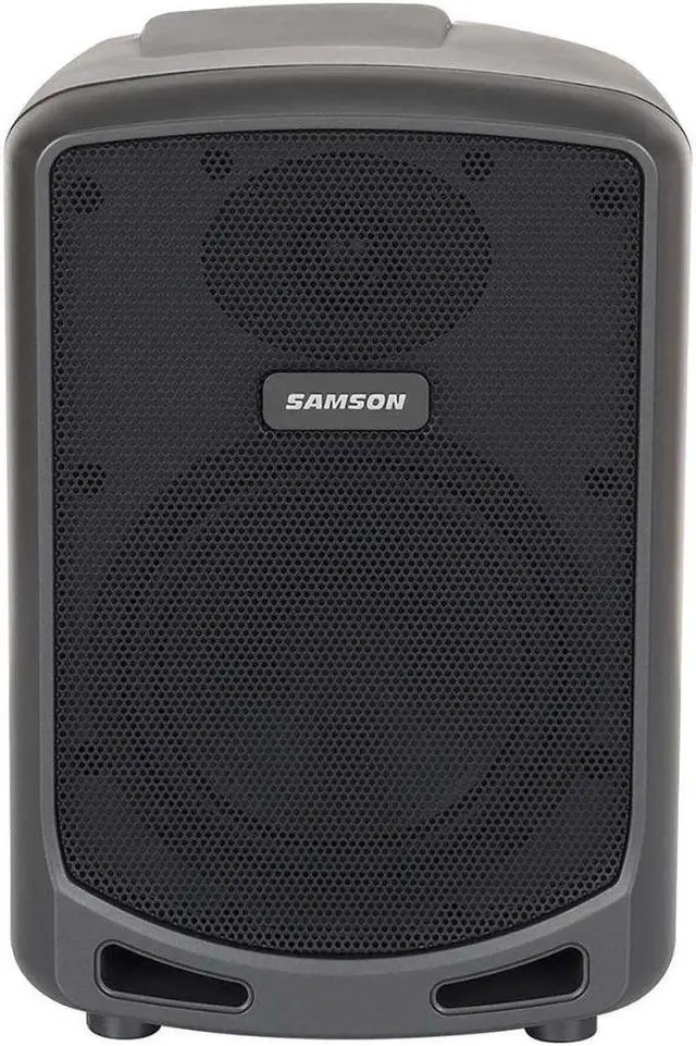 Alt view image 10 of 16 - Samson Expedition Express+ 6" 2-Way 75W Portable PA System with Wired Microphone