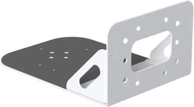 Alt view image 3 of 6 - BZBGear Universal PTZ Camera Wall Mount Bracket (White)