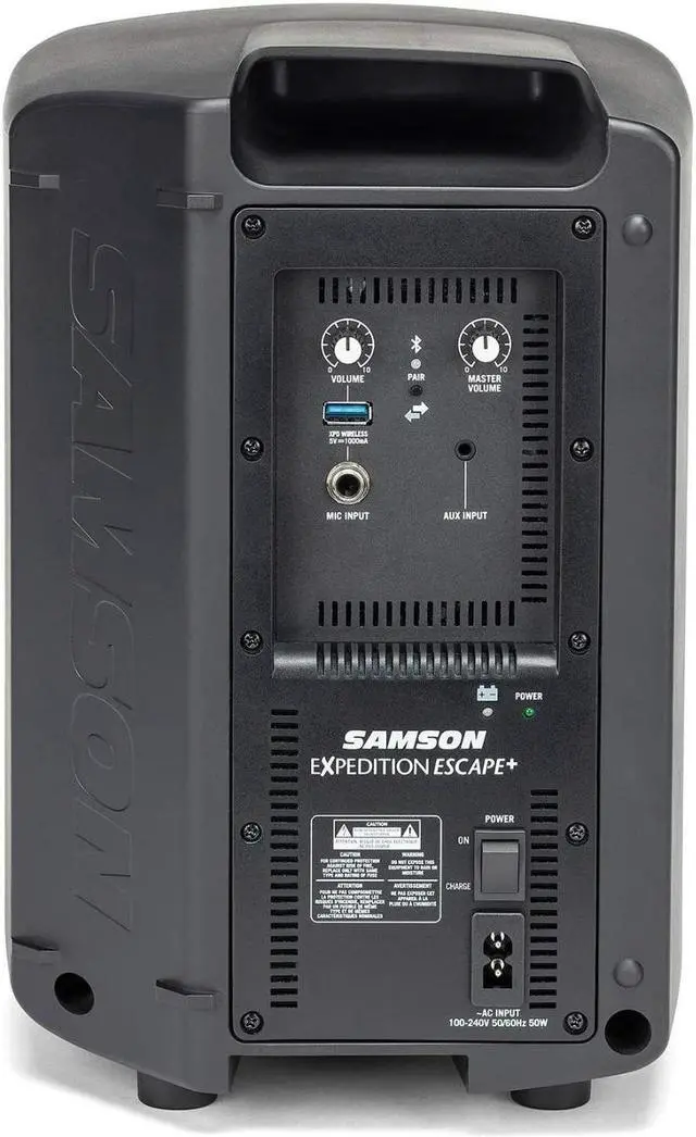 Alt view image 6 of 7 - Samson Expedition Escape Plus Rechargeable Speaker System with Bluetooth Bundle