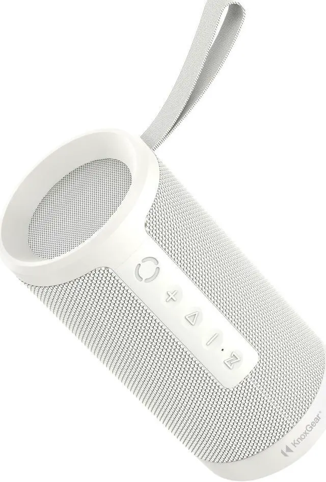 Main image of Knox Gear Beatnik Portable Bluetooth Speaker IPX5 Waterproof Speaker (White)