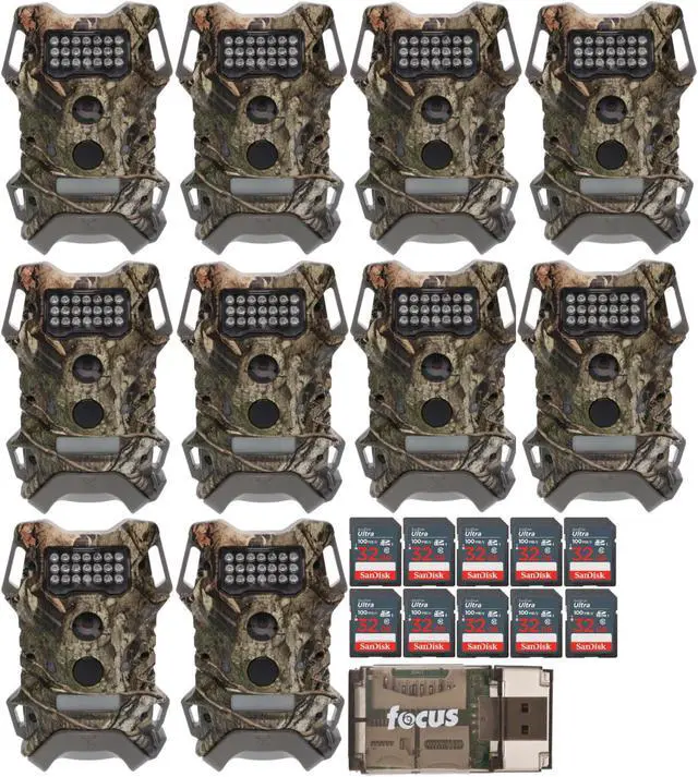 Main image of Wildgame Innovations Terra Extreme 14 Megapixel IR Trail Camera (10-Pack) Bundle