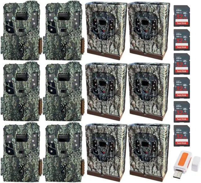 Main image of Browning 6PK Pro Scout Max HD Trail Camera, Security Box w/32GB M/Card & Reader