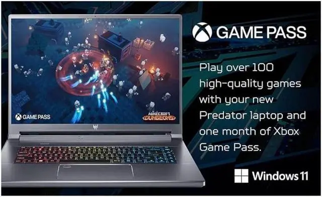 Alt view image 12 of 13 - Acer Predator Triton 500 SE Gaming/Creator Laptop | 12th Gen Intel i9-12900H | GeForce RTX 3080 Ti | 16" WQXGA 240Hz G-SYNC Display | 32GB LPDDR5 | 1TB Gen 4x4 SSD | Killer Wi-Fi 6E | PT516-52s-99EL