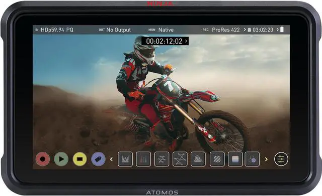 Alt view image 2 of 7 - Atomos Ninja V 5-Inch HDR Daylight Viewable Portable Monitor/Recorder Bundle