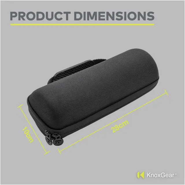 Alt view image 4 of 7 - Knox Gear Hard Case for Ultimate Ears BOOM 3 Portable Bluetooth Speaker