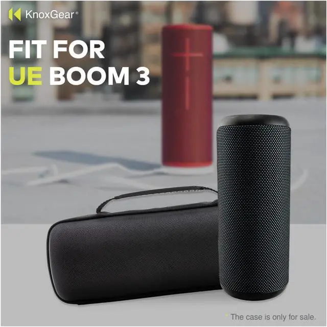 Alt view image 7 of 7 - Knox Gear Hard Case for Ultimate Ears BOOM 3 Portable Bluetooth Speaker